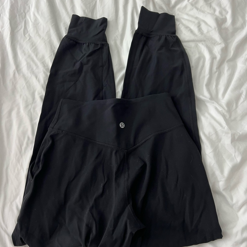 lululemon align joggers leggings sz 4 black